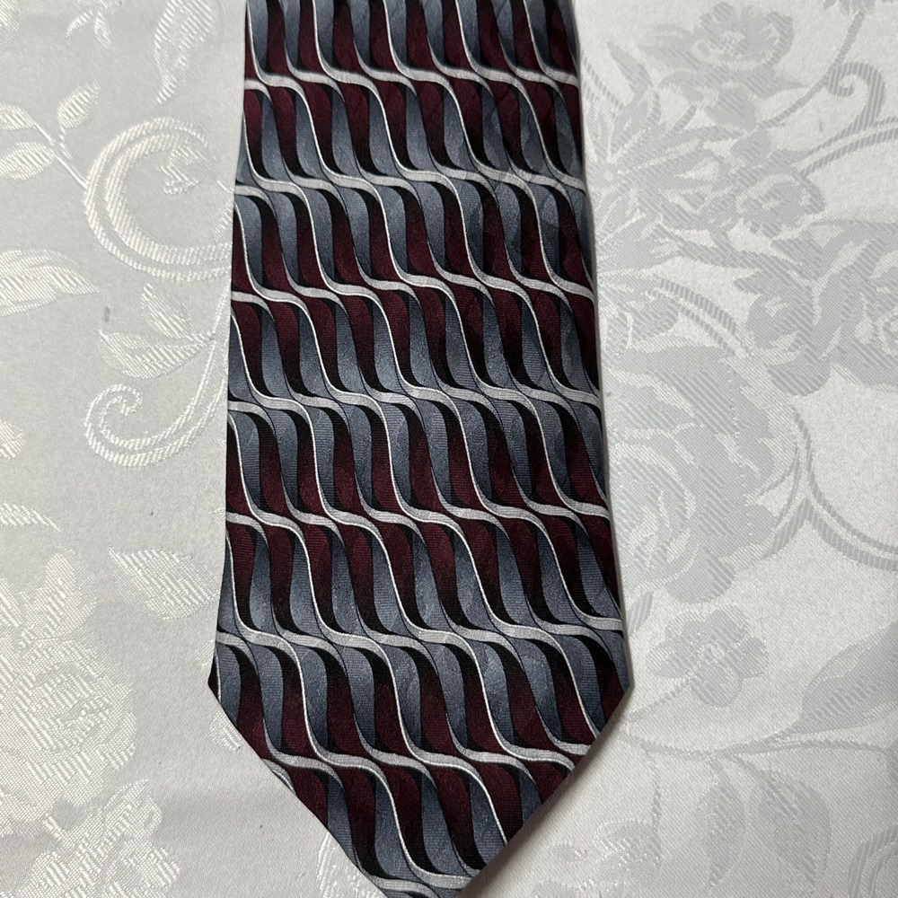 Studio Z Mens Formal Neck Tie Extra Long 3.75"W Multi 100% All Silk Hand Sewn